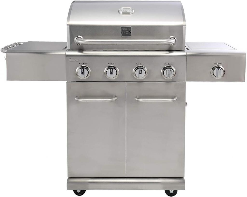 Kenmore PG-40405S0LA Stainless Steel 4 Burner Outdoor Patio Gas BBQ Propane Grill