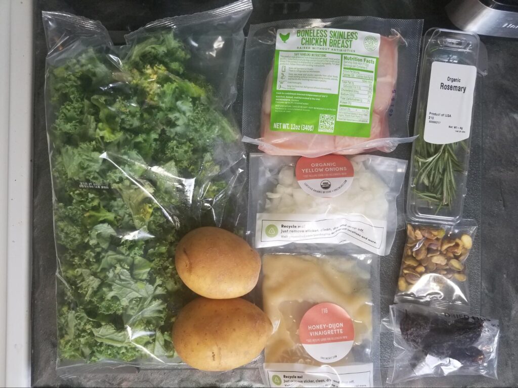 Ingredients from Green Chef