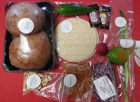 Smoky Portobello Tacos with Jalapeño Cashew Sauce & Spanish Rice